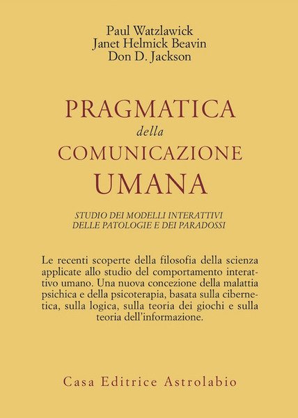 Pragmatica della comunicazione umana.
