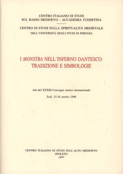 I Monstra nell'Inferno dantesco: tradizione e simbologie.