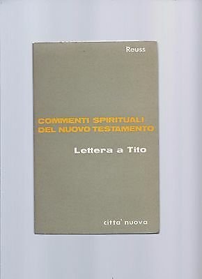 Testamento Lettera a Tito.