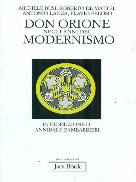 Don Orione negli anni del Modernismo.