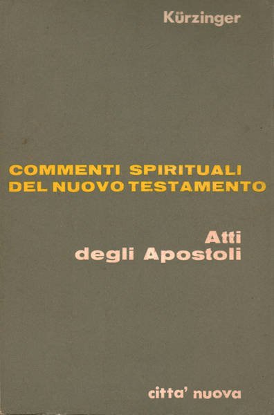 Atti degli Apostoli 1.