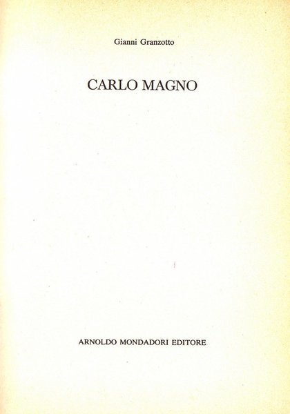 Carlo Magno.