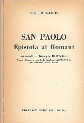 San Paolo Epistola ai Romani.