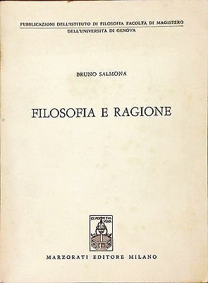 Filosofia e ragione.