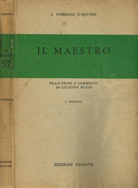 Il maestro.