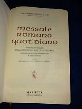 Messale romano quotidiano.