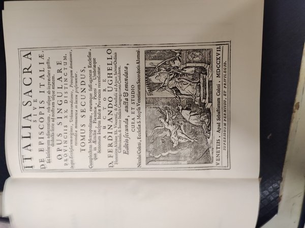 Italia sacra tomus 2: complectens Metropolitanas, earumque suffraganeas Ecclesias, quae …