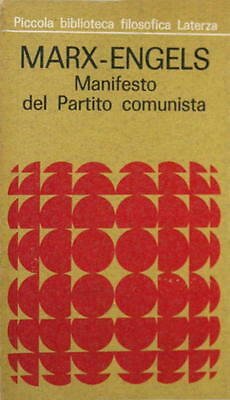 Manifesto del Partito comunista.