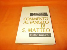 Commento al vangelo di San Matteo 2.
