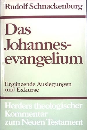 Das Johannesevangelium vol. IV/4.