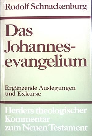 Das Johannesevangelium vol. IV/4.