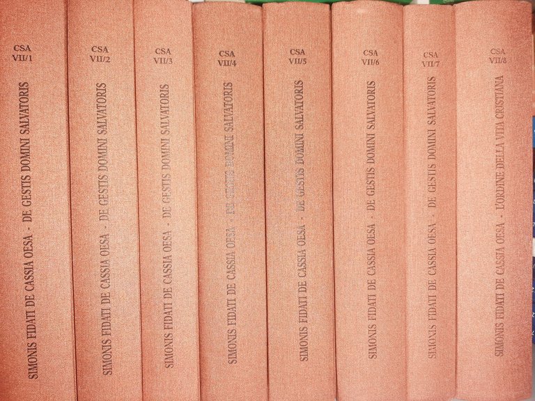 De gestis Domini Salvatori, 7 volumi. Tractatus de vita christiana, …