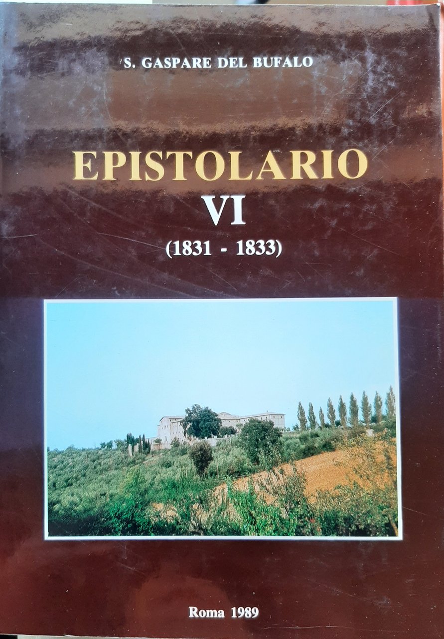 Epistolario 6 (1831-1833).