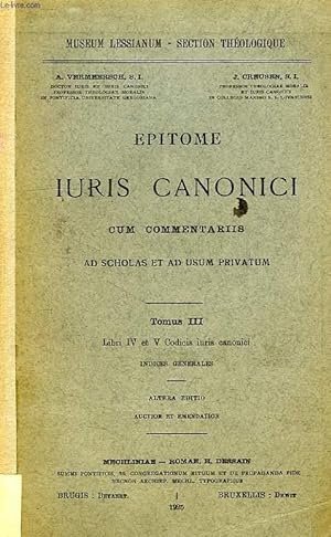 Epitome Iuris Canonici.