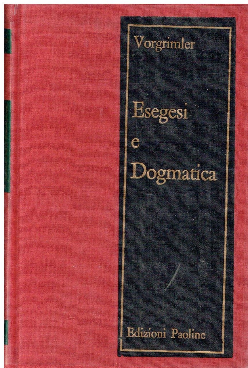 Esegesi e dogmatica | Immagine principale