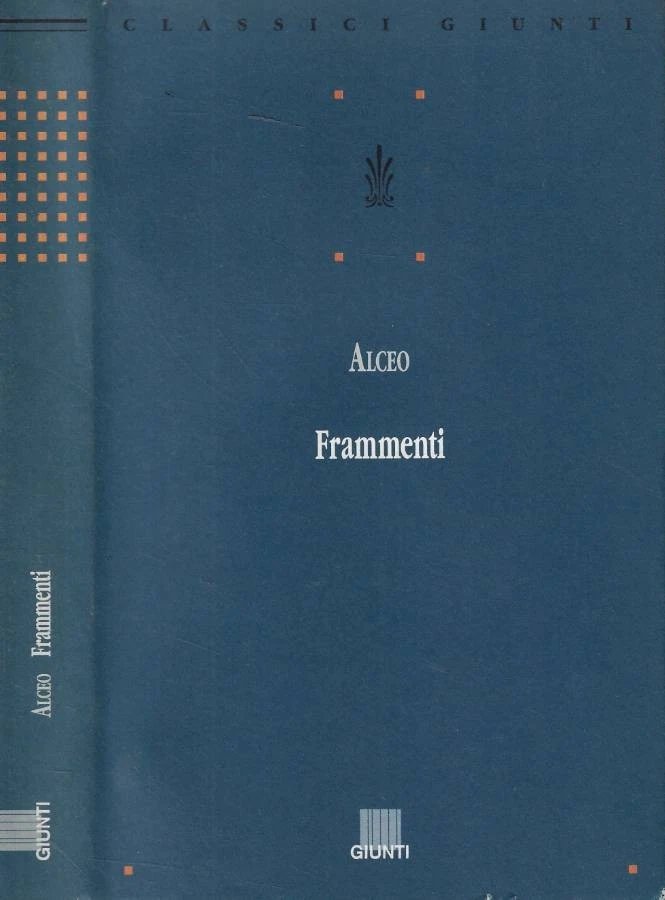 Frammenti, con testo a fronte