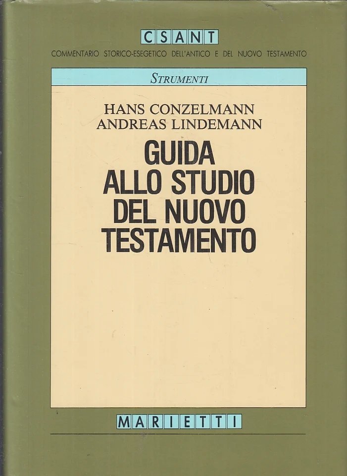 Guida allo studio del Nuovo Testamento. Edizione italiana a cura …