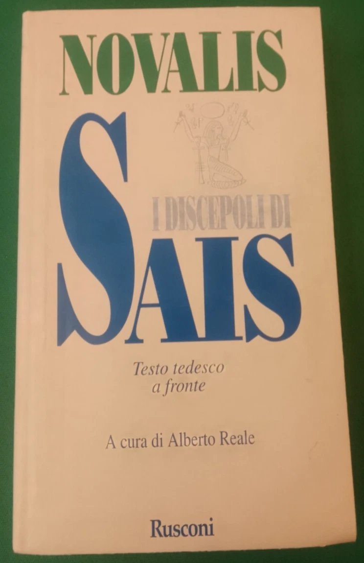 I discepoli di Sais. Testo tedesco a fronte | Immagine principale