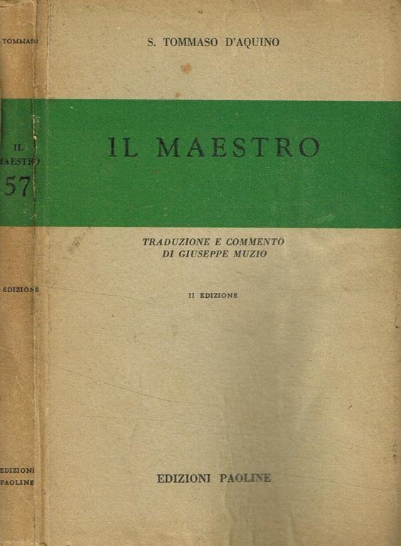 Il maestro.
