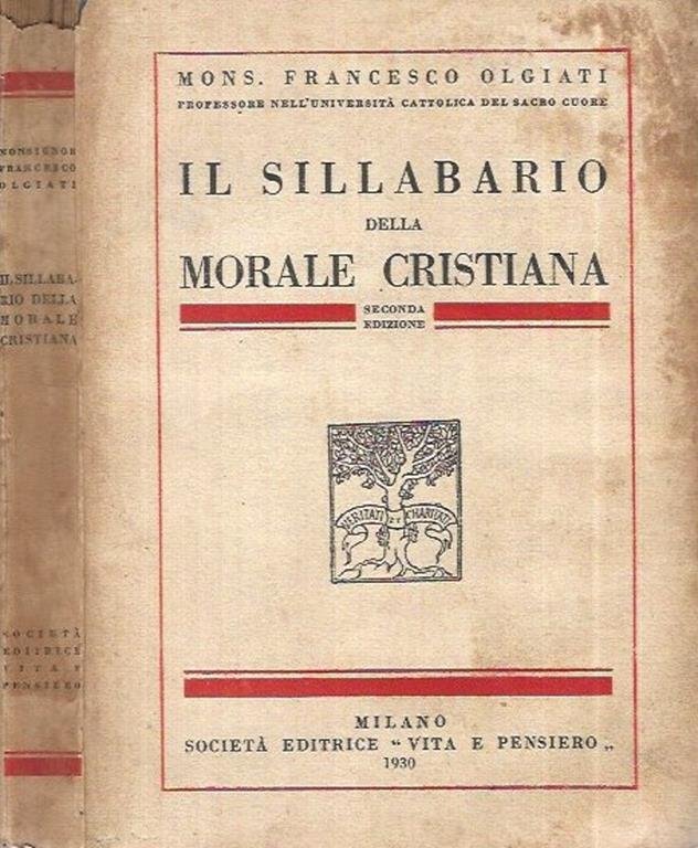 Il sillabario della morale cristiana.