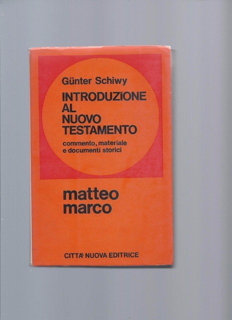 Introduzione al Nuovo Testamento.