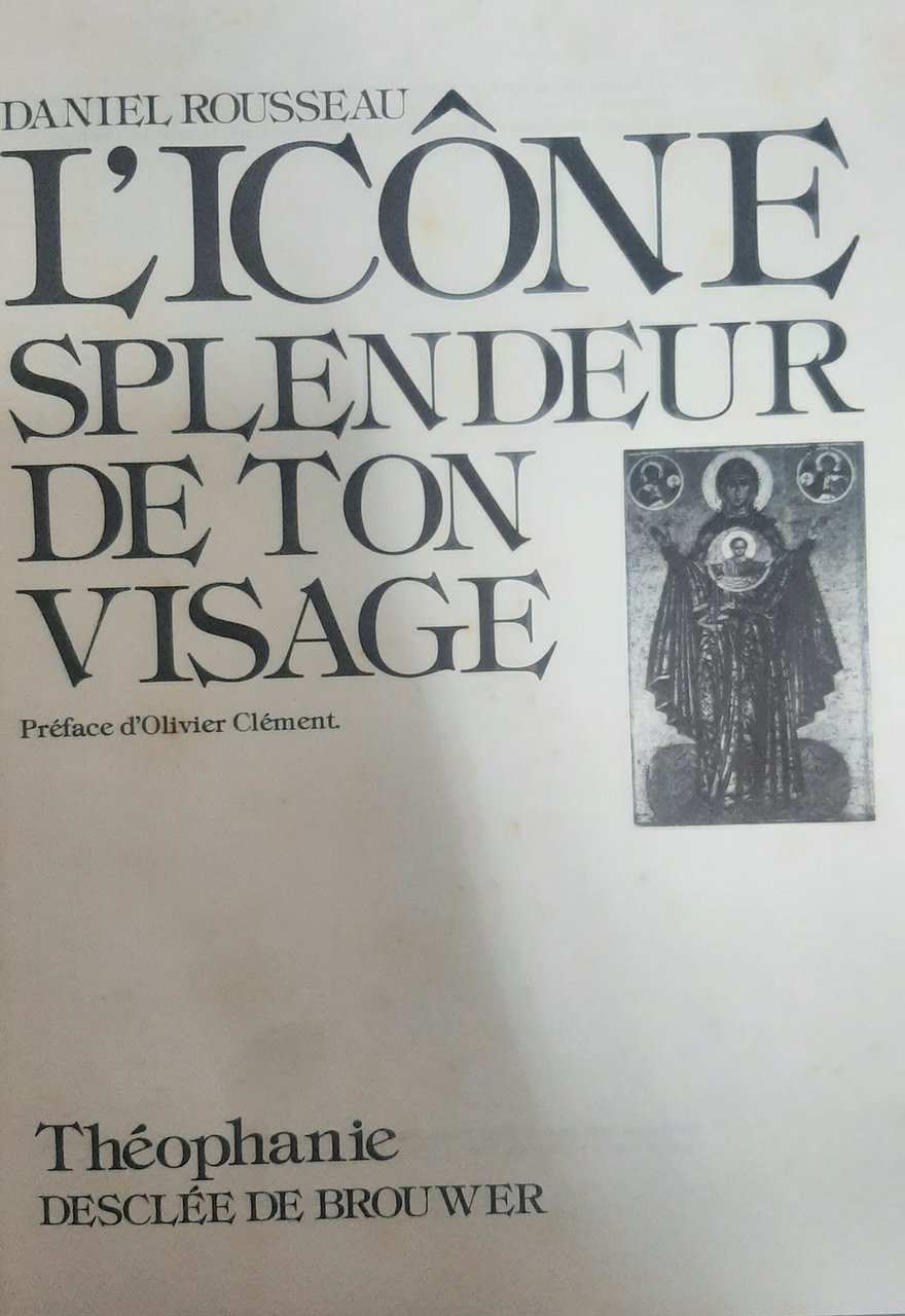 L'icone splendeur de Ton visage | Immagine principale