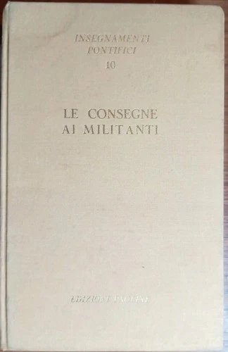 Le consegne ai militanti.