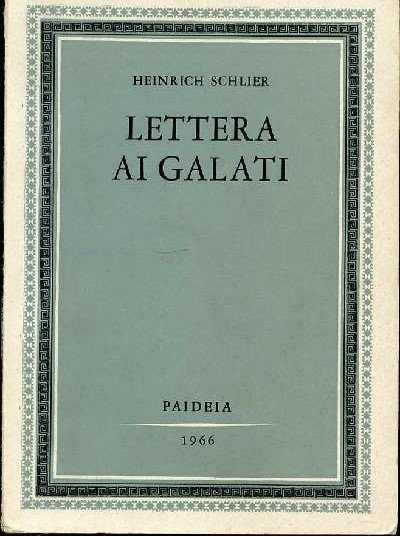 Lettera ai Galati.