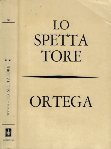 Lo spettatore (Vol. II). | Immagine principale