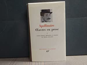 Oeuvres en prose vol. 1.