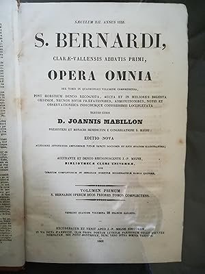 Opera omnia (vol. 4). a cura di Jean Mabillon