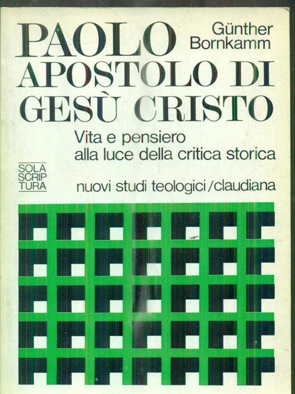 Paolo apostolo di Gesu' Cristo.