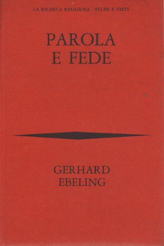 Parola e fede.