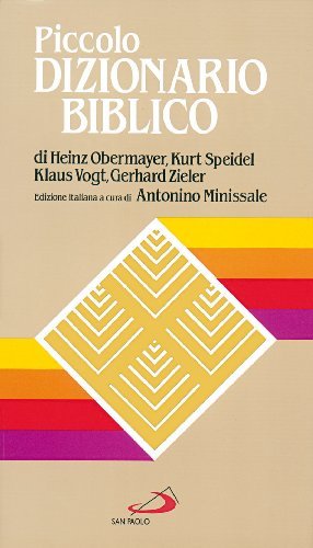 Piccolo Dizionario Biblico.