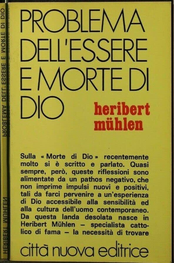 Problema dell'essere e morte di Dio