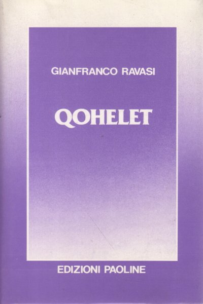 Qohelet.