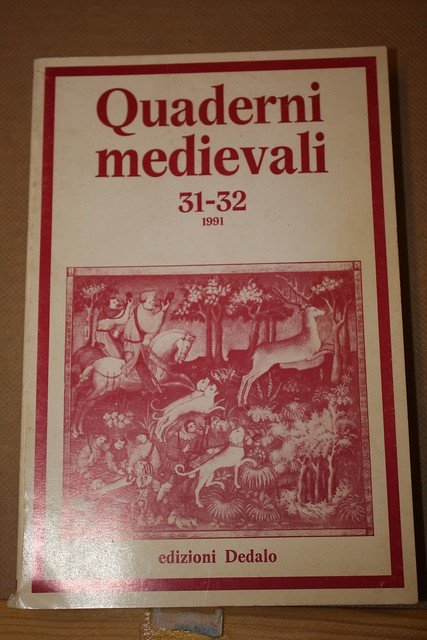Quaderni medievali 31-32 (1991).