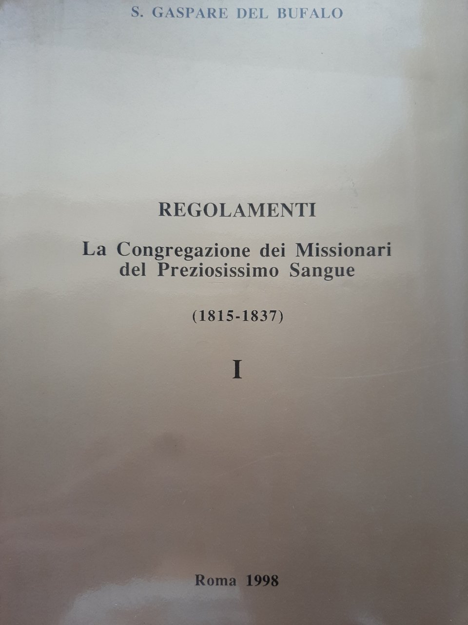 Regolamenti 1. 1815-1837
