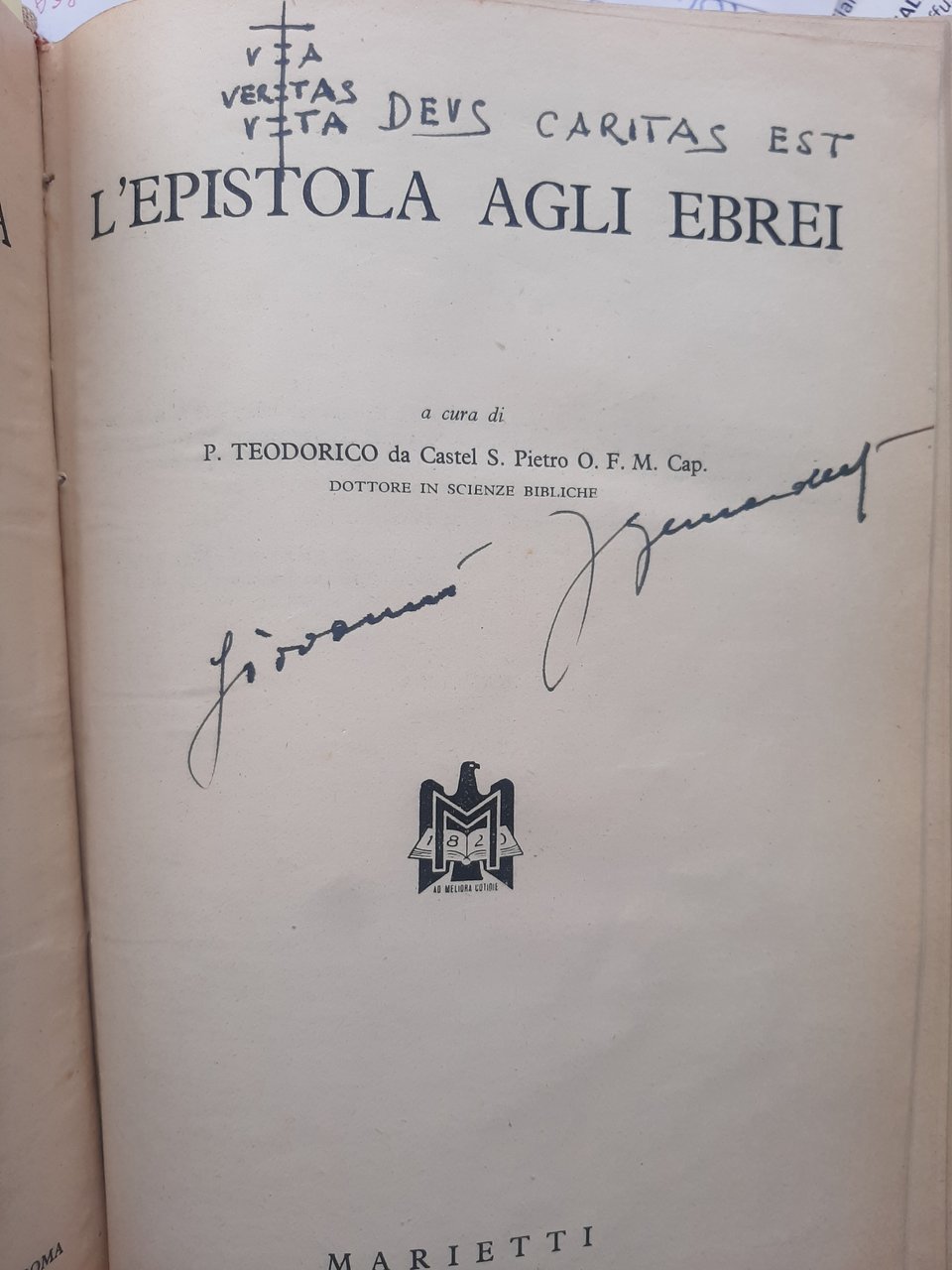 Sacra Bibbia. L'epistola agli ebrei. Le epistole cattoliche di Giacomo, …