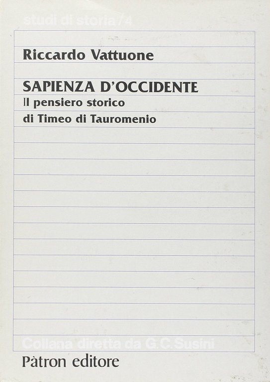 Sapienza d'Occidente. Il pensiero storico di Timeo di Tauromenio | Immagine Gallery 3