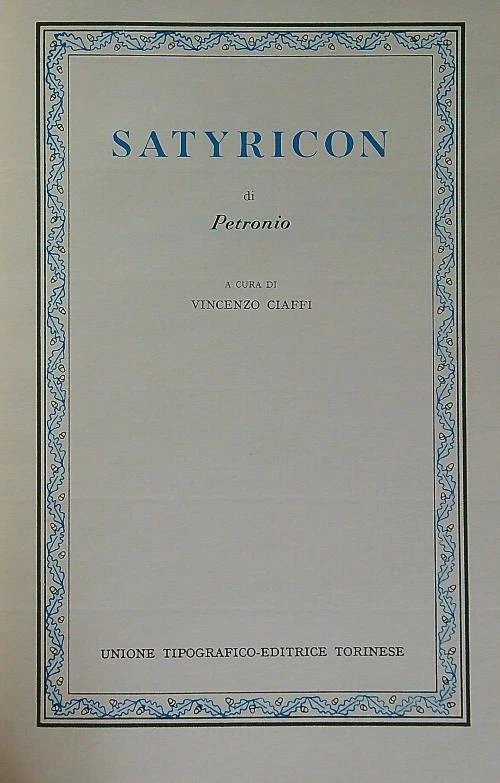 Satyricon | Immagine principale