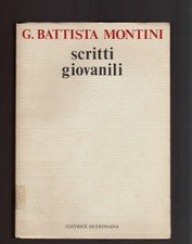 Scritti giovanili.