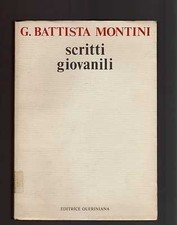 Scritti giovanili.