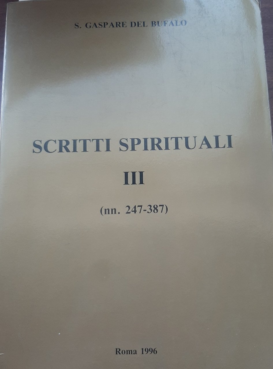 Scritti spirituali 3.