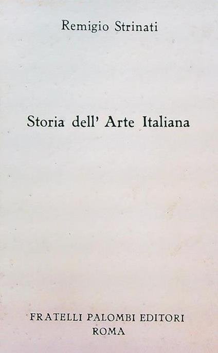 Storia dell'Arte Italiana. Schemi storico-critici dell'arte italiana, Volume II