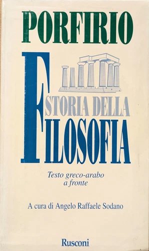 Storia della filosofia (frammenti). Testo greco-arabo a fronte | Immagine principale