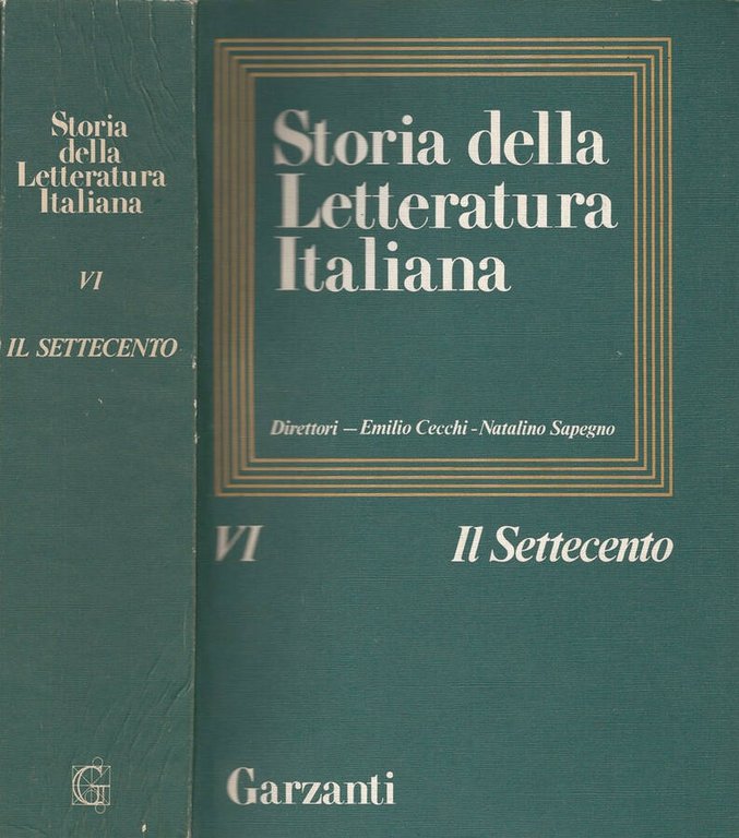 Storia della letteratura italiana (in dieci volumi).