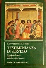 Testimonianza di servizio.
