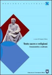 Testo sacro e religioni.