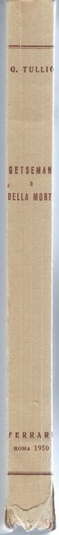 Getsemani o della morte